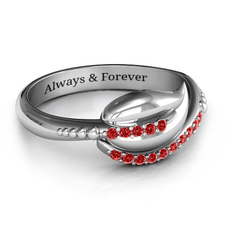 Enchanted Earth Ring with Accent Stones Enchanted Earth Ring with Accent Stones