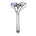 Eternal Elegance personalised three-stone ring view