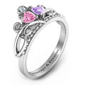 Ever Enchanted Double Heart Tiara Ring view