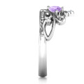 Ever Enchanted Double Heart Tiara Ring view