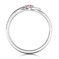 Everlasting Elegance Interwoven Heart Ring product view