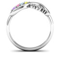 Family infinity stone ring product view