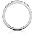 Floating Heart Infinity Ring gallery image