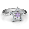 Floating Star with Halo Ring Floating Star with Halo Ring product image