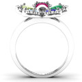 Flower Ring Detail View Flower ring product detail view
