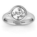 Full Circle Cherry Blossom Ring Full Circle Cherry Blossom Ring product view