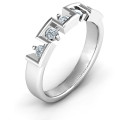 Geometric Fashion Band detail Geometric Fashion Band ring detail