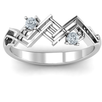 Geometric Glamor Ring Geometric Glamor Ring