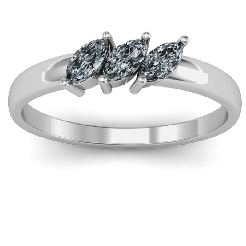 Grand Marquise Trio Ring product view