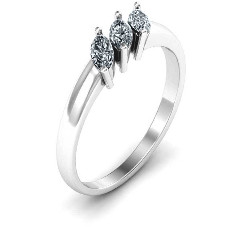 Grand Marquise Trio Ring product view
