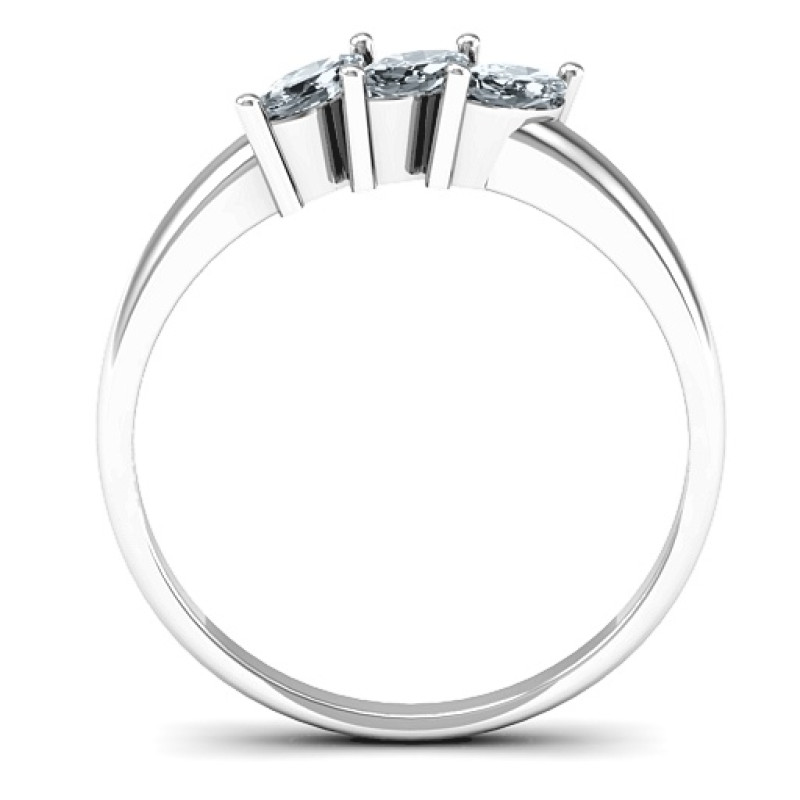 Grand Marquise Trio Ring product view