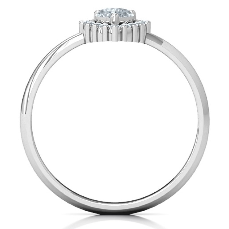 Heart with Halo Promise Ring product image