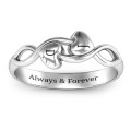 Heavenly Hearts Ring product view Heavenly Hearts Ring product view