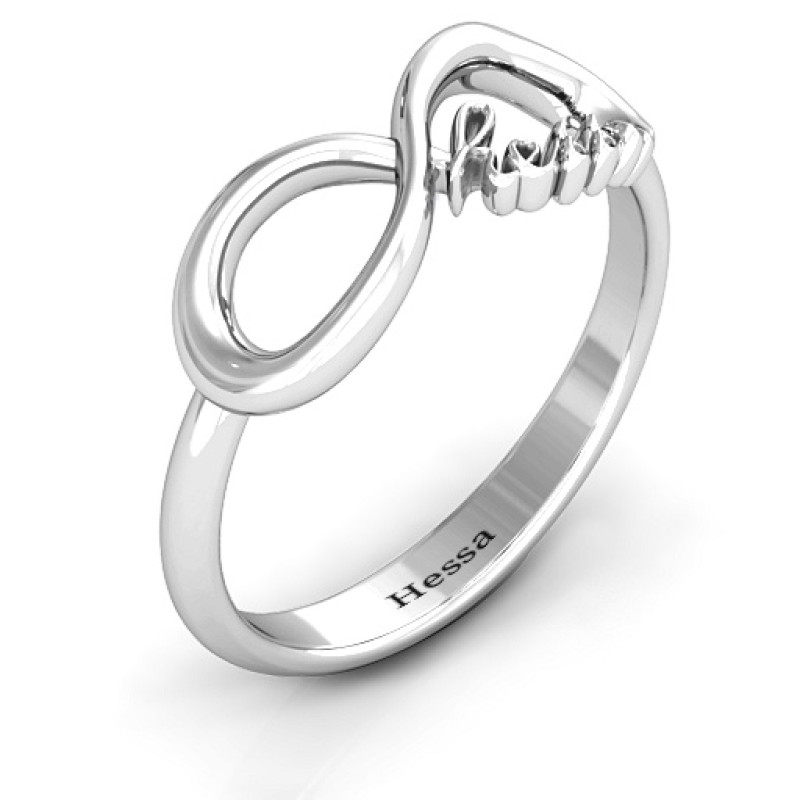 Hessa Never Parted After Infinity Ring view Hessa Never Parted After Infinity Ring product view