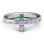 I Believe' Side Cross Ring