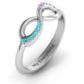Personalised Infinity Accent Ring Personalised Infinity Accent Ring product image