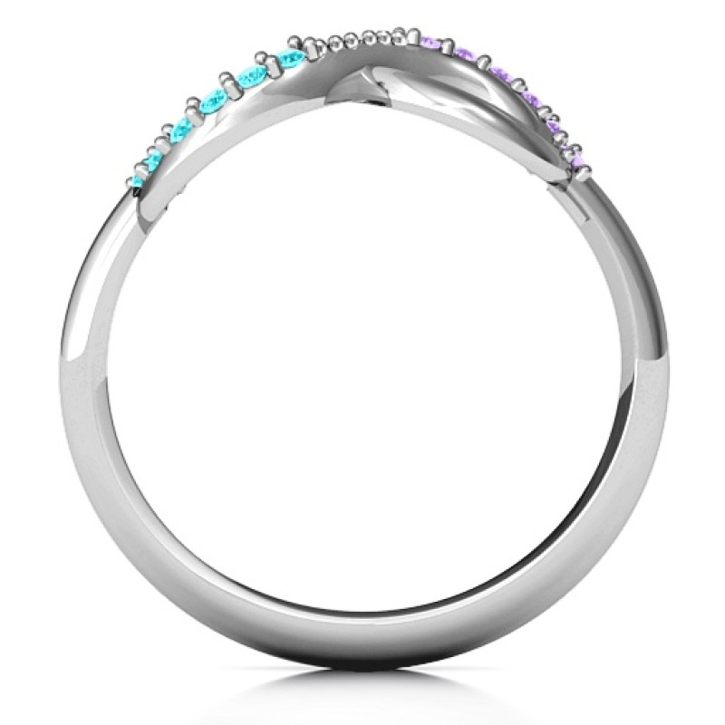 Personalised Infinity Accent Ring Personalised Infinity Accent Ring product image
