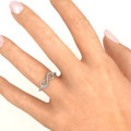 Personalised Infinity Accent Ring Personalised Infinity Accent Ring product image