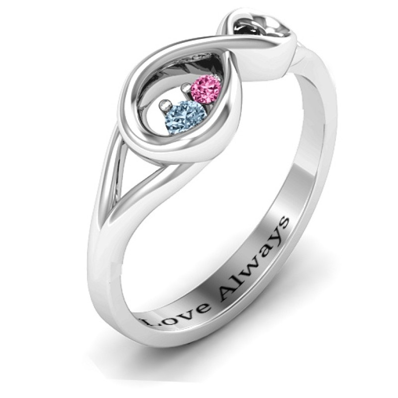 Infinity Love Nest Ring Infinity Love Nest Ring product view