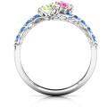 Intricate Infinity Two Stone Ring product view