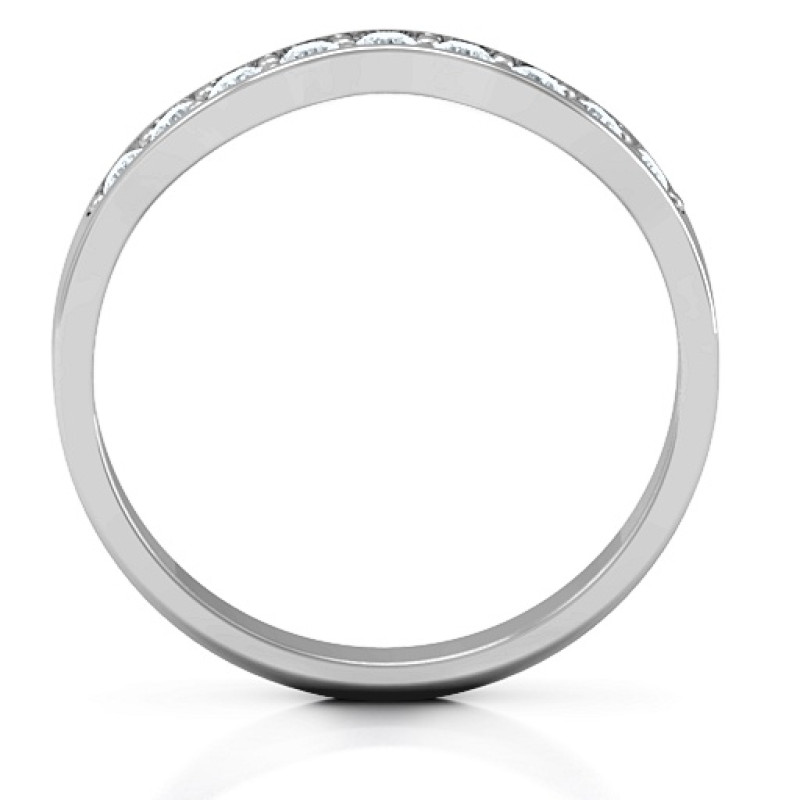 Jasmine Band Ring trinity band design