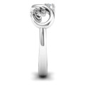 Joy Infinity Ring with 3 Stones Joy Infinity Ring with three stone settings
