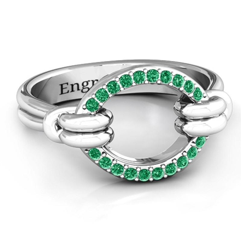 Karma Ring with 20 Stones Karma Ring with 20 zirconia stones