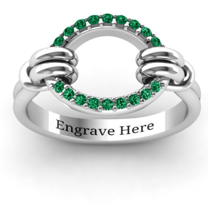 Karma Ring with 20 Stones Karma Ring with 20 zirconia stones