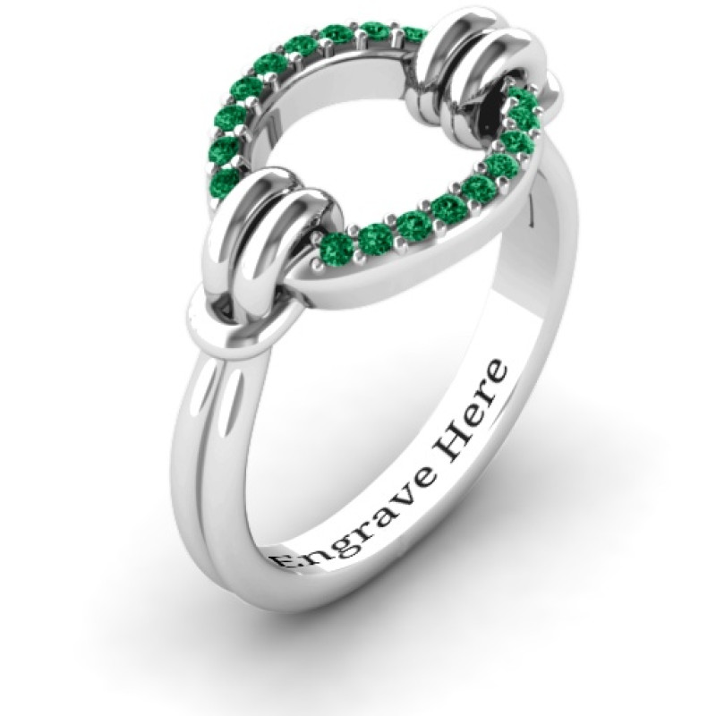 Karma Ring with 20 Stones Karma Ring with 20 zirconia stones