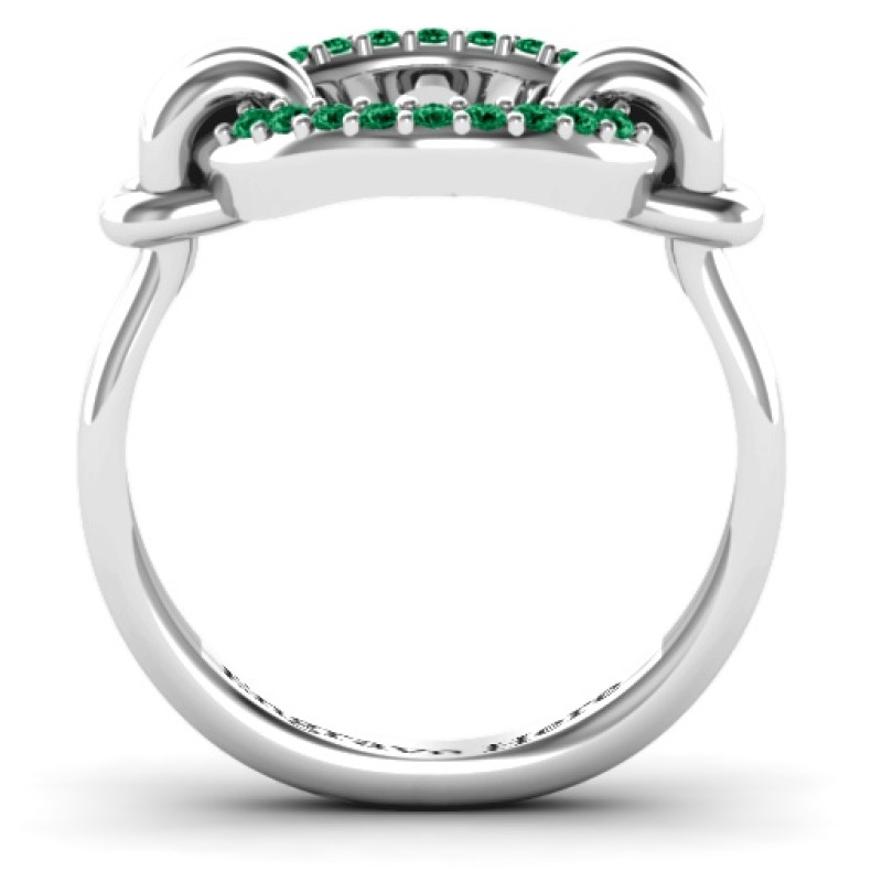Karma Ring with 20 Stones Karma Ring with 20 zirconia stones