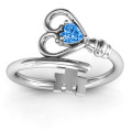 Key to Her Heart Ring product view