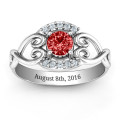 Lasting Love Promise Ring with heart and infinity accents