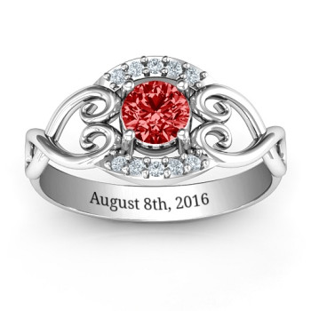 Lasting Love Promise Ring with Accents Lasting Love Promise Ring with Accents