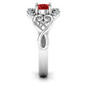 Lasting Love Promise Ring with accent stones