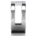 Layers of Love Ring side view