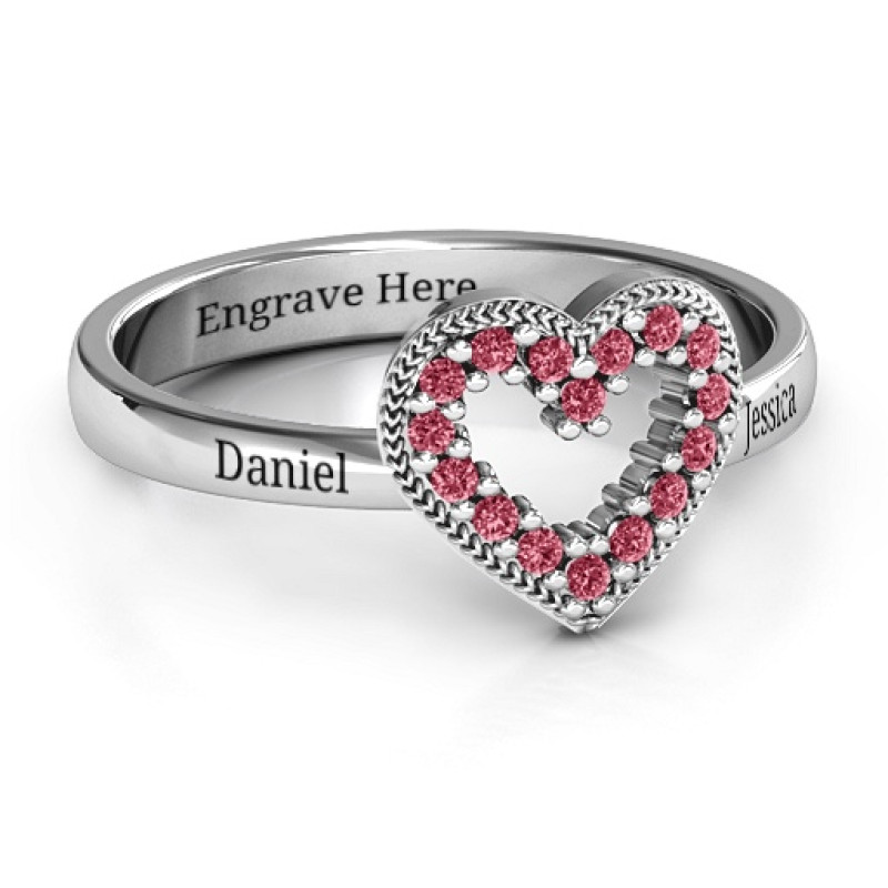 Love Story Heart Accent Ring Love Story Heart Accent Ring