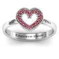 Love Story Heart Accent Ring Love Story Heart Accent Ring product image