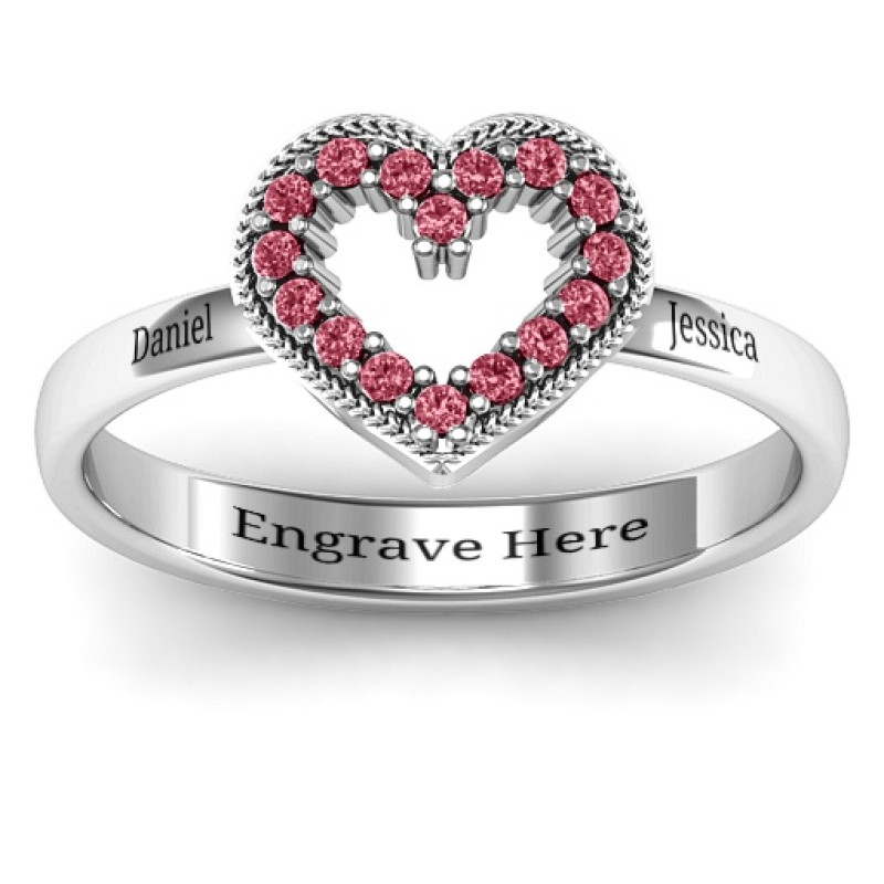 Love Story Heart Accent Ring Love Story Heart Accent Ring product image