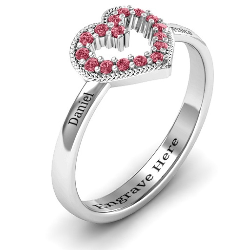 Love Story Heart Accent Ring Love Story Heart Accent Ring product image