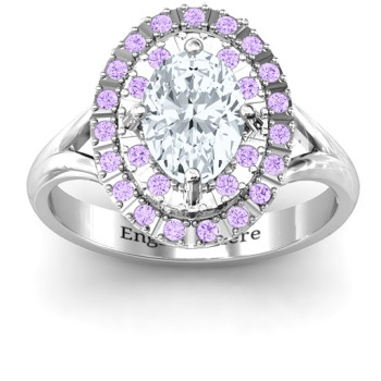 Margaret Double Halo Ring Margaret Double Halo Ring