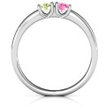 Meet In The Middle Two Stone Ring Meet In The Middle Two Stone Ring with two round centre stones