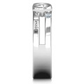 Men's Accented Infinity Ring Men's accented infinity ring view