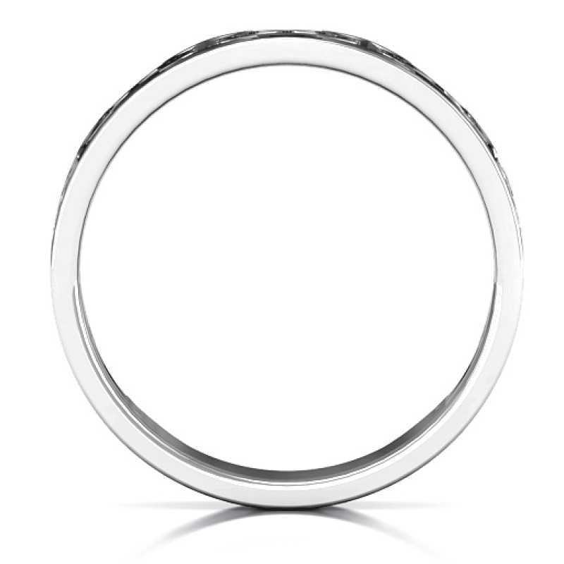Men's Regal Crown Band product view Men's Regal Crown Band ring product view