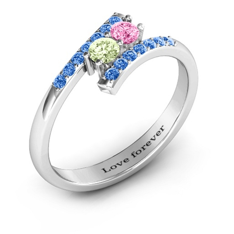 Moment We Met Two Stone Ring Moment We Met Two Stone Ring product image