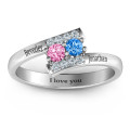 Must Be Love Two Stone Ring product image