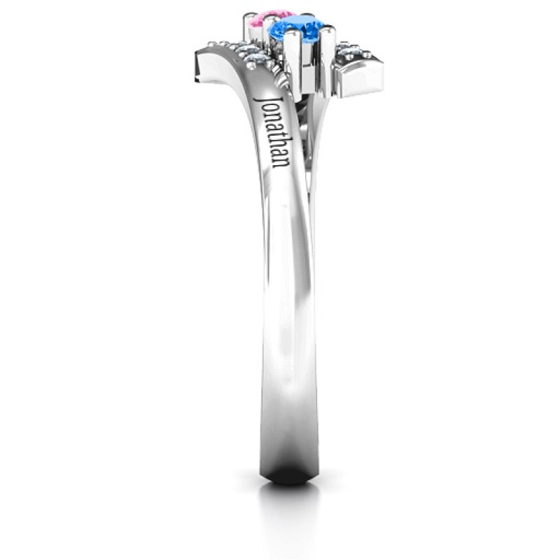 Must Be Love Two Stone Ring product image