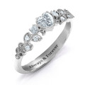 Natural Beauty Leaf Ring with Accents – Image 3 Natural Beauty Leaf Ring with Accents product image