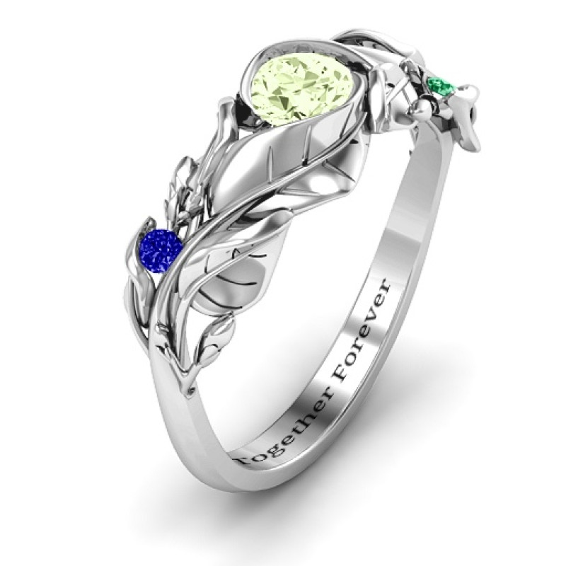Organic Leaf Ring Organic Leaf Ring product image