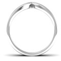 Peaks and Valleys Geometric Ring - Product View Peaks and Valleys geometric double-V ring product view
