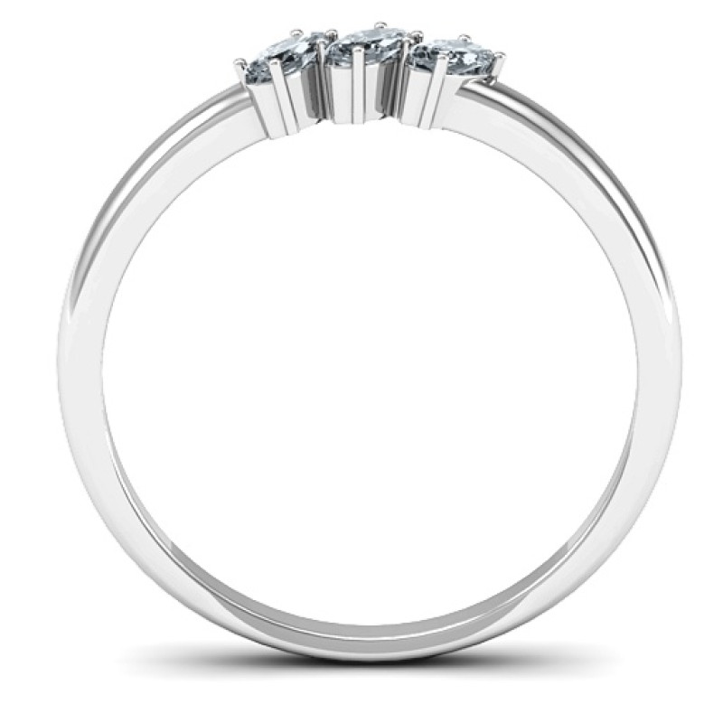 Petit Marquise Trio Ring product detail view